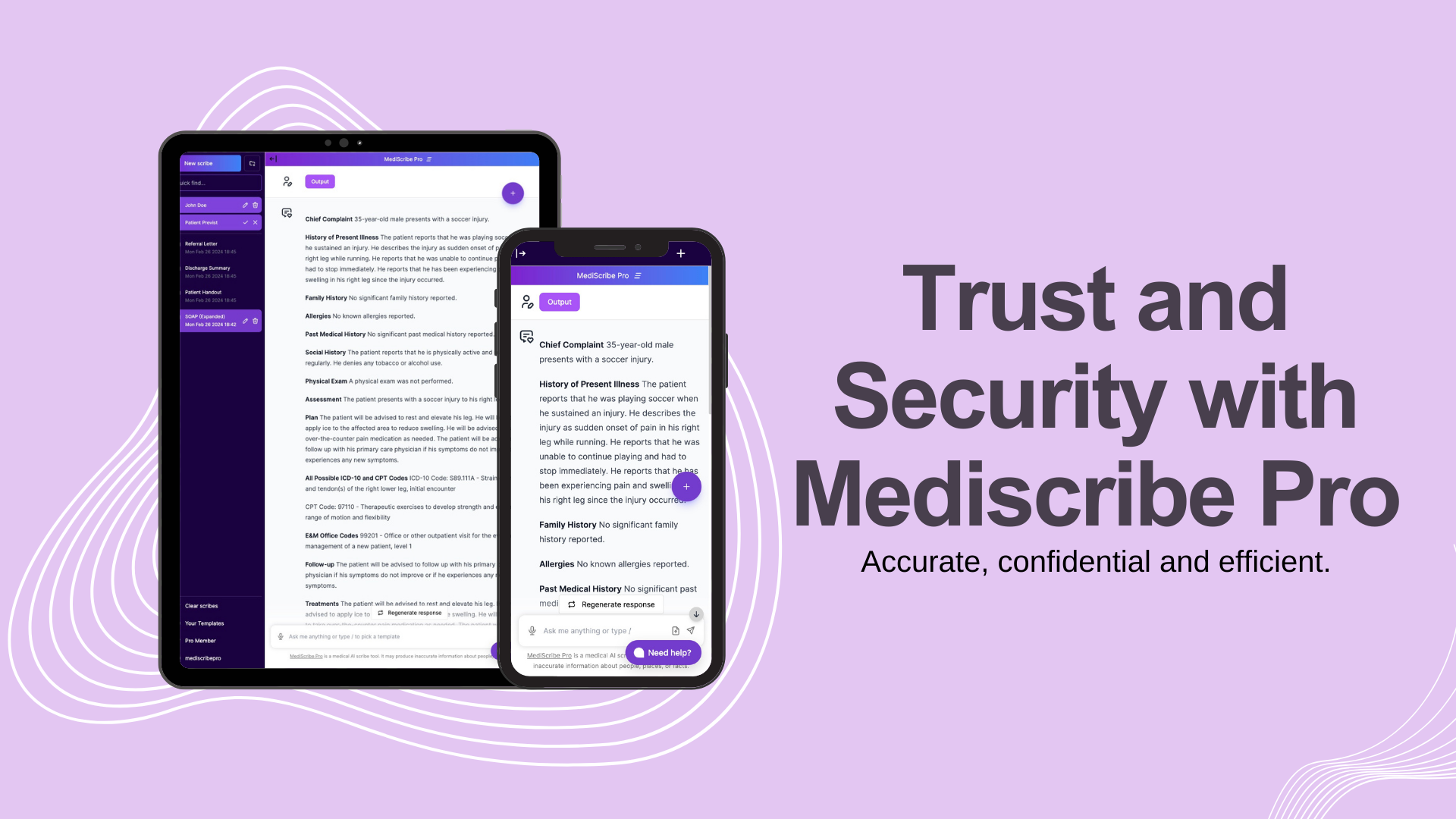 Trust and Security with Mediscribe Pro